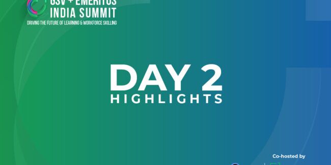 GSV Emeritus India Summit Day 2: It’s India’s Century to Innovate in Education | Upskilling | Emeritus India GSV Emeritus India Summit Day 2: It’s India’s Century to Innovate in Education | Upskilling | Emeritus India